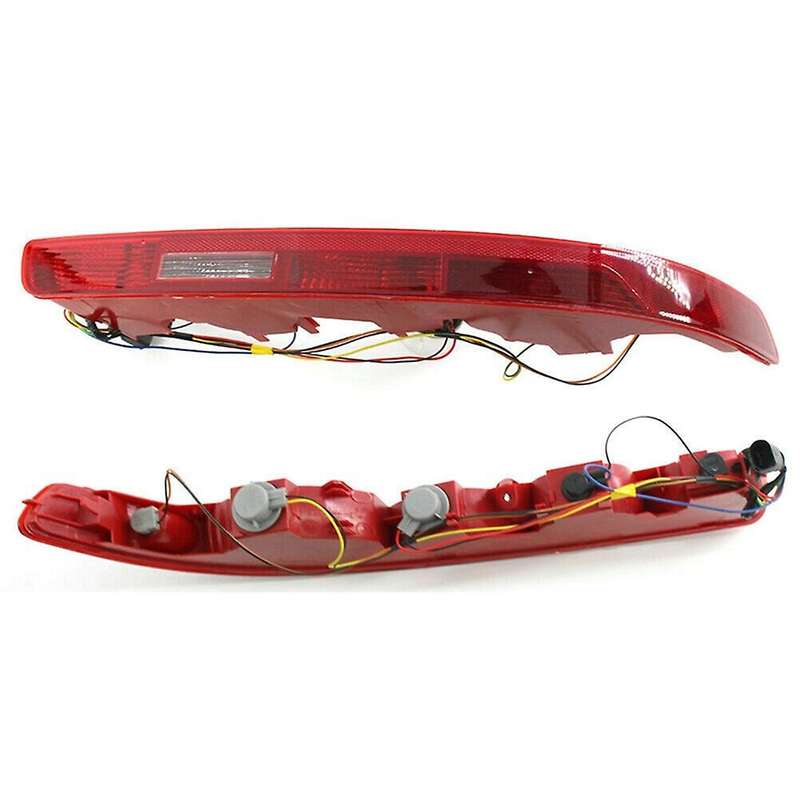 Rear Left & Right Brake Light Replacement Rear Bumper Reflector Brake Tail Light Assembly for - 2007
