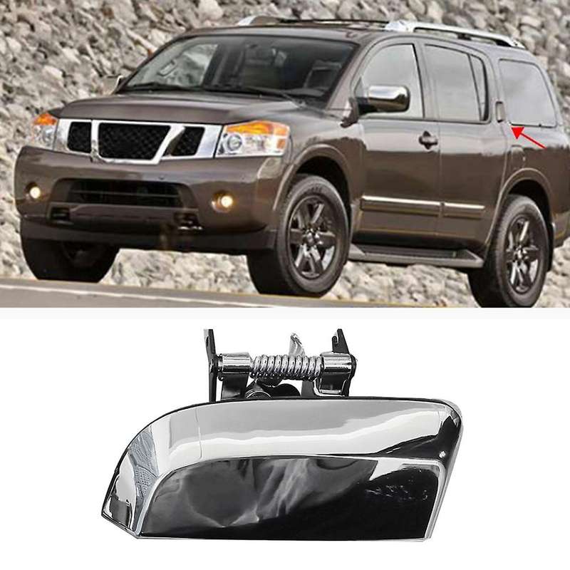 Rear Left Side Car Door Exterior Handle for 2004-2015 82606-7s004 Car Accessories Chrome