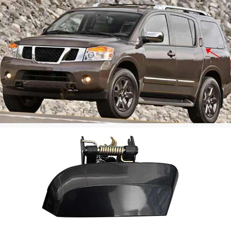 Rear Left Side Car Door Exterior Handle for 2004-2015 82606-7s004 Car Accessories Black