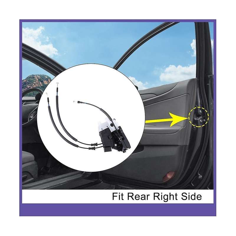 Rear Left Side Door Lock Latch Actuator for 2016-2020 81410-d3000
