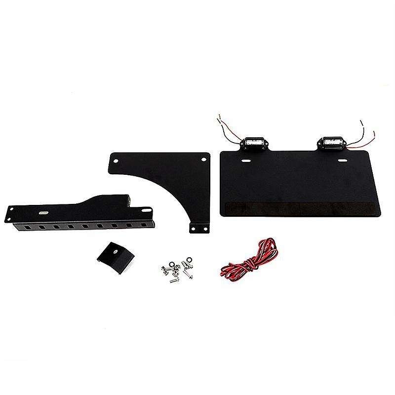 Rear License Plate Frame Holder Mounting Bracket with Light for Jimny 2019 2020 2021 2022 2023 Acces