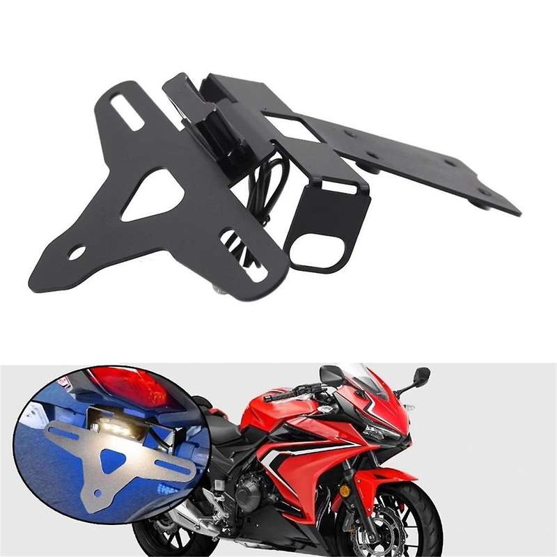 Rear License Plate Frame Holder Tail Tidy Eliminator for Cbr400r Cbr500r 2016-2022 Cb500r 2019-2022