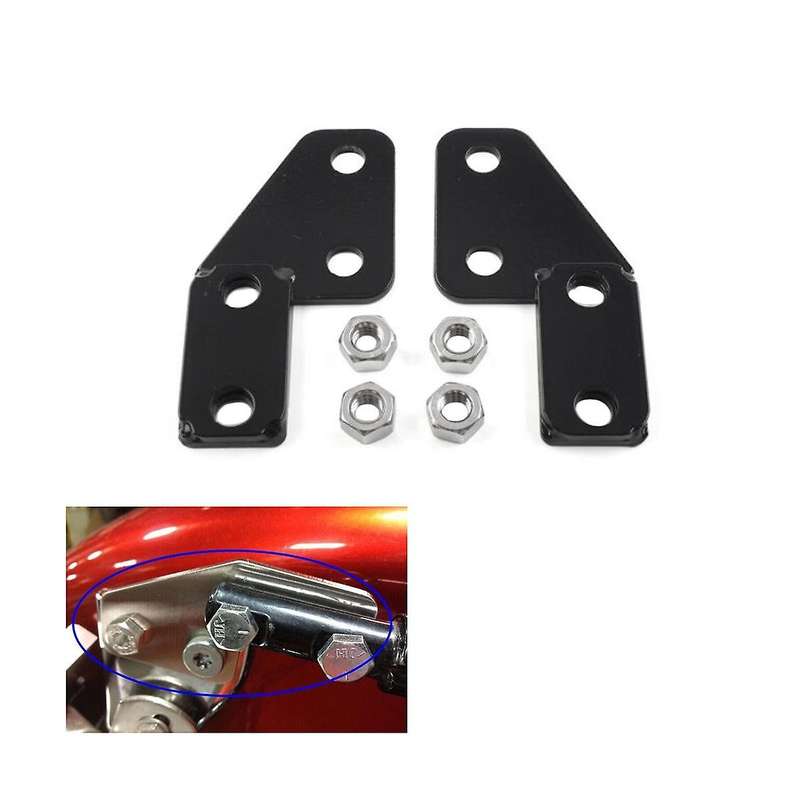 Rear License Plate Holder Bar Eliminator Bracket Kits for Flt Flht Road King Street Glide 97-2008,s