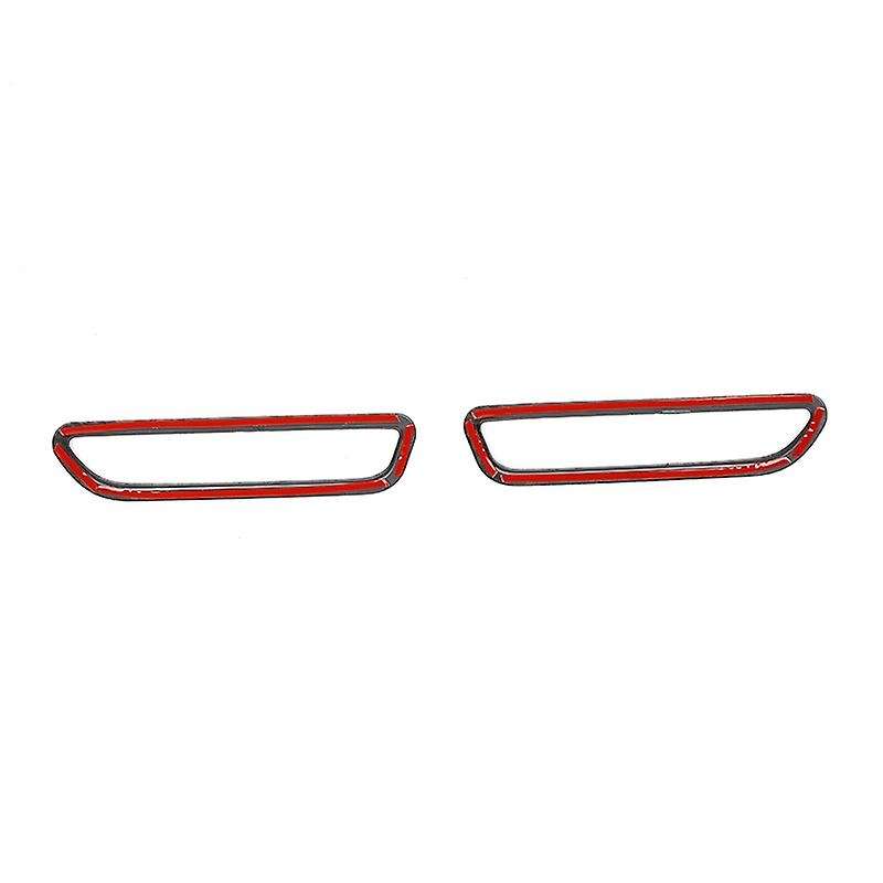 Rear Light Eyebrow Decoration Cover Trim Side Fog Light Sticker for 2010 2011 2012 2013 2014, Carbon