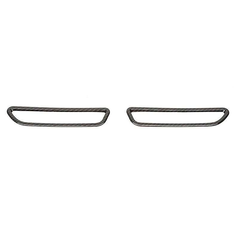 Rear Light Eyebrow Decoration Cover Trim Side Fog Light Sticker for 2010 2011 2012 2013 2014, Carbon