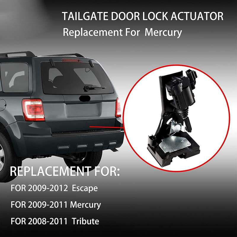 Rear Liftgate Door Lock Actuator for 2009-2012 Escape 2008-2011 for Tribute 2009-2011 9L8Z-7843150-B