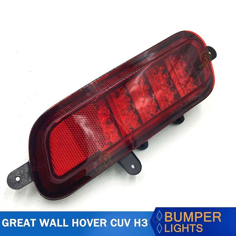 Rear Light Signal Lamp Rear Bar Lights Rear Fog Lights Bumper Lights Fog Lamp Assembly for Hover CUV