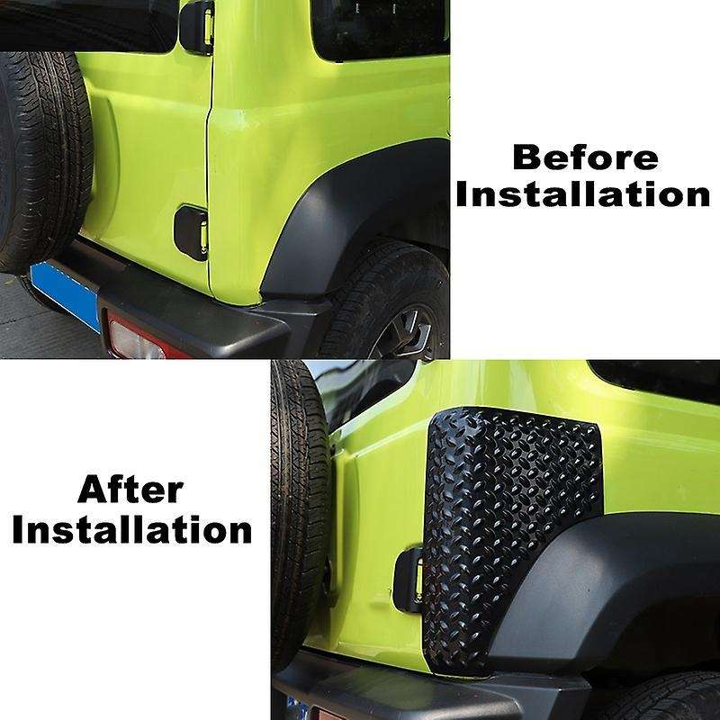 Rear Mudguard Body Armor Rear Corner Guards Side Wrap Cover for Jimny 2019 2020 Accessories