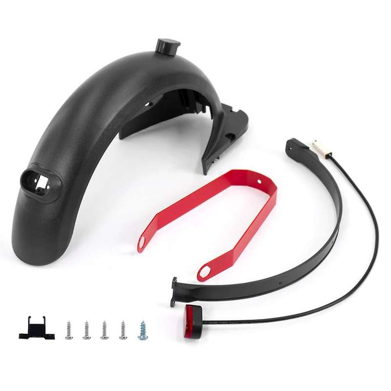 Rear Mudguard Taillight Bracket Kit for Max G30 G30lp Electric Scooter Brake Light Support Mount Set
