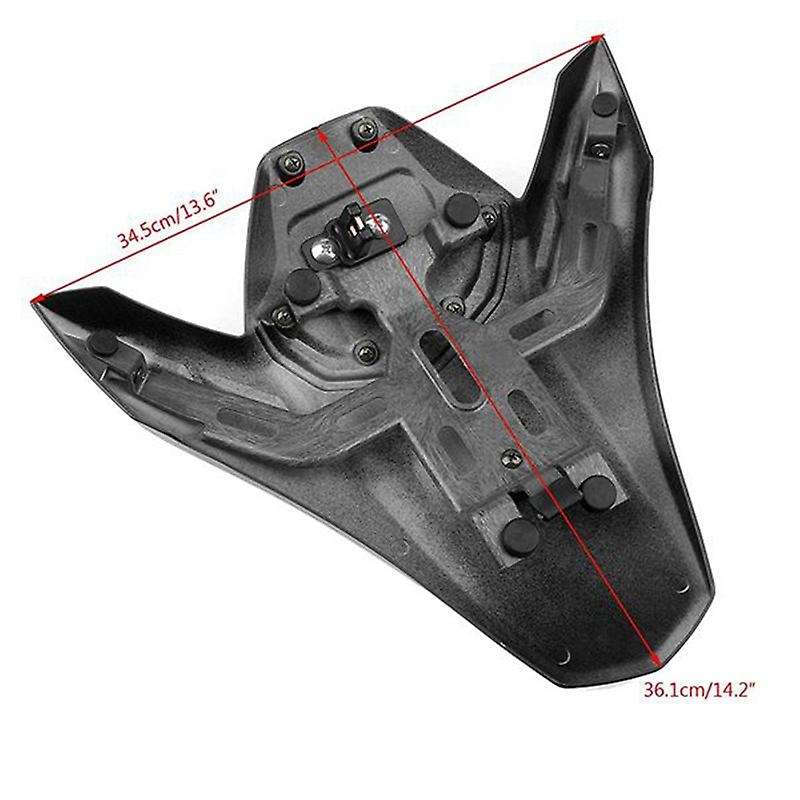 Rear Passenger Cowl Seat Back Cover Motorcycle Spare Parts for Z900 2017-2019,Gloss Black