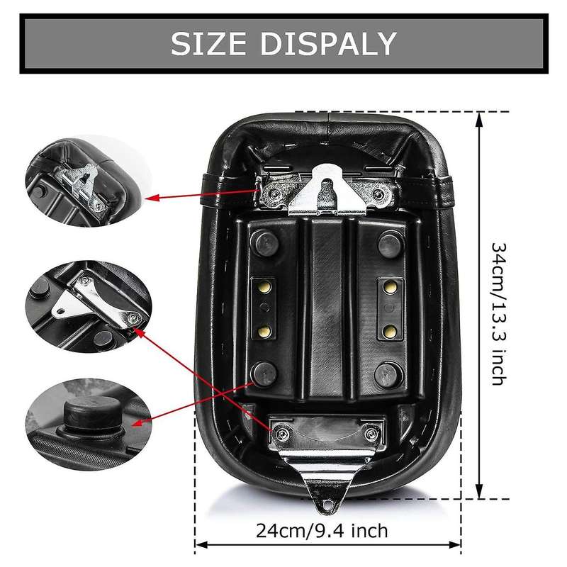 Rear Passenger Seat Pillion Cushion for Shadow Aero VT750C 2004-2013