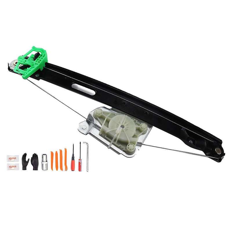 Rear Power Window Regulator Driver Side Left LH for - E90 3 Series 4 Door 51357140589(with Tools)