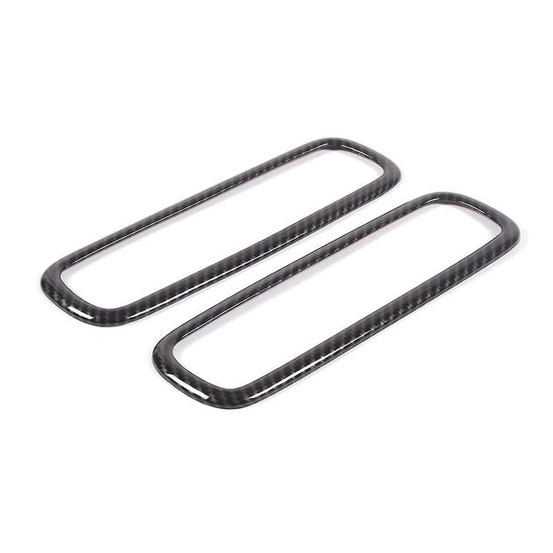 Rear Reading Light Panel Cover Trim for Pilot 2019-2022 Interior Accessories ABS Carbon Fiber