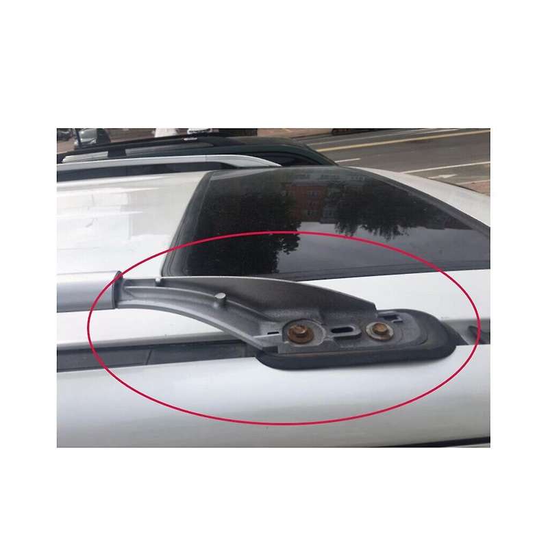 Rear Right Roof Luggage Rack Cover Roof Rack Cover Rail End Shell Protect for Land Cruiser Lc100 Lx