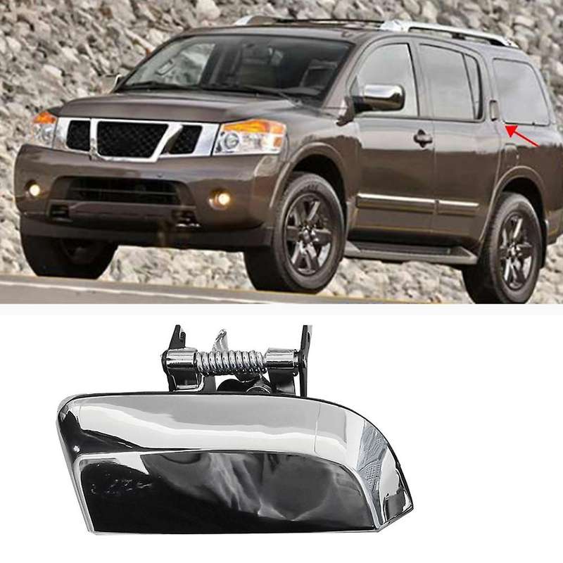 Rear Right Side Car Door Exterior Handle for 2004-2015 82606-7s004 Car Accessories Chrome