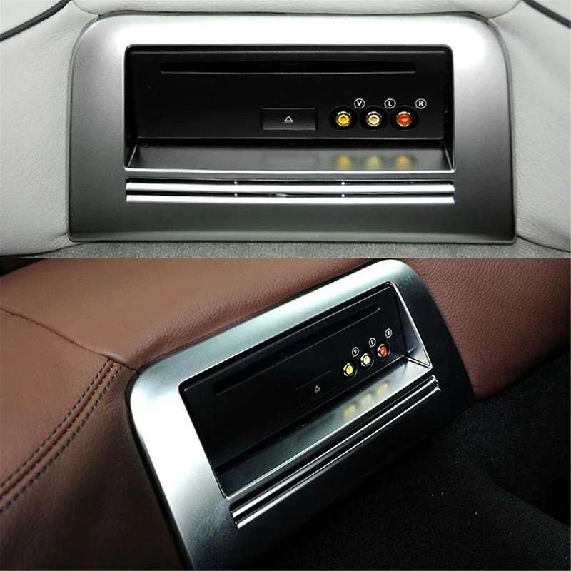 Rear Seat Cd Dvd Player Frame for E Class W212 E200 E260 E300 2009-2015 Car Cd Dvd Player Frame Tri