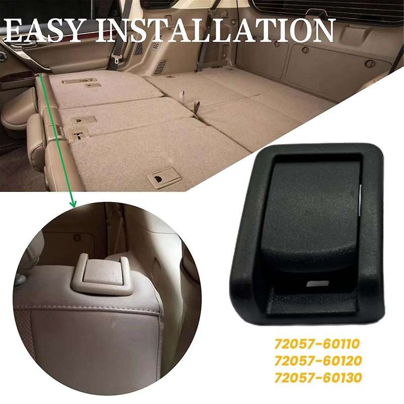 Rear Seat Lever Control Handle Latch 72057-60130 for 4runner Land Cruiser Prado GX460 2009-2019 7205