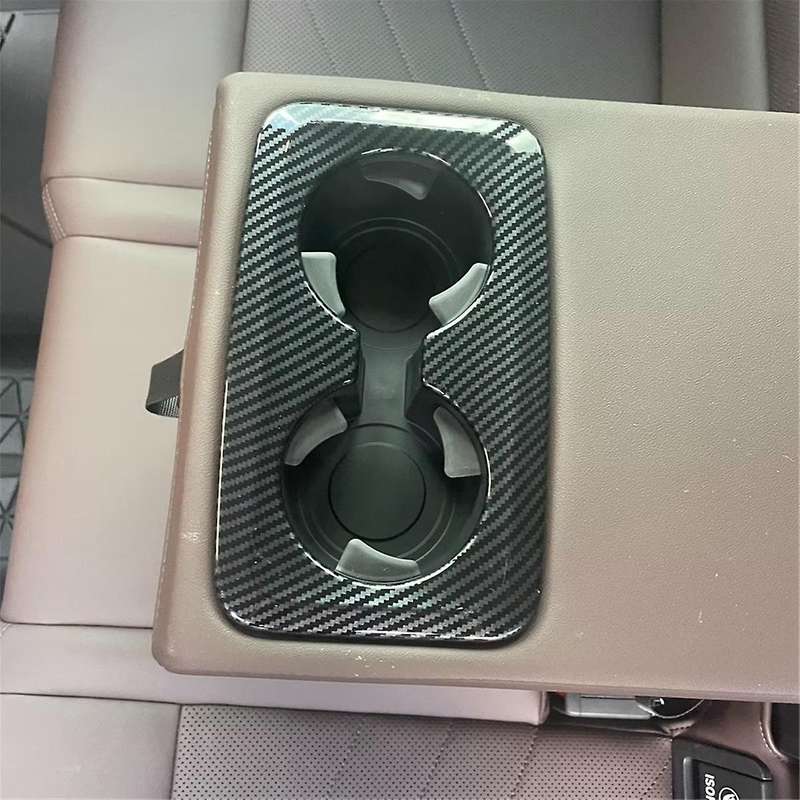 Rear Seat Water Cup Holder Cover Decoration Frame Trim for X1 U11 2023 2024 Interior Accessories -