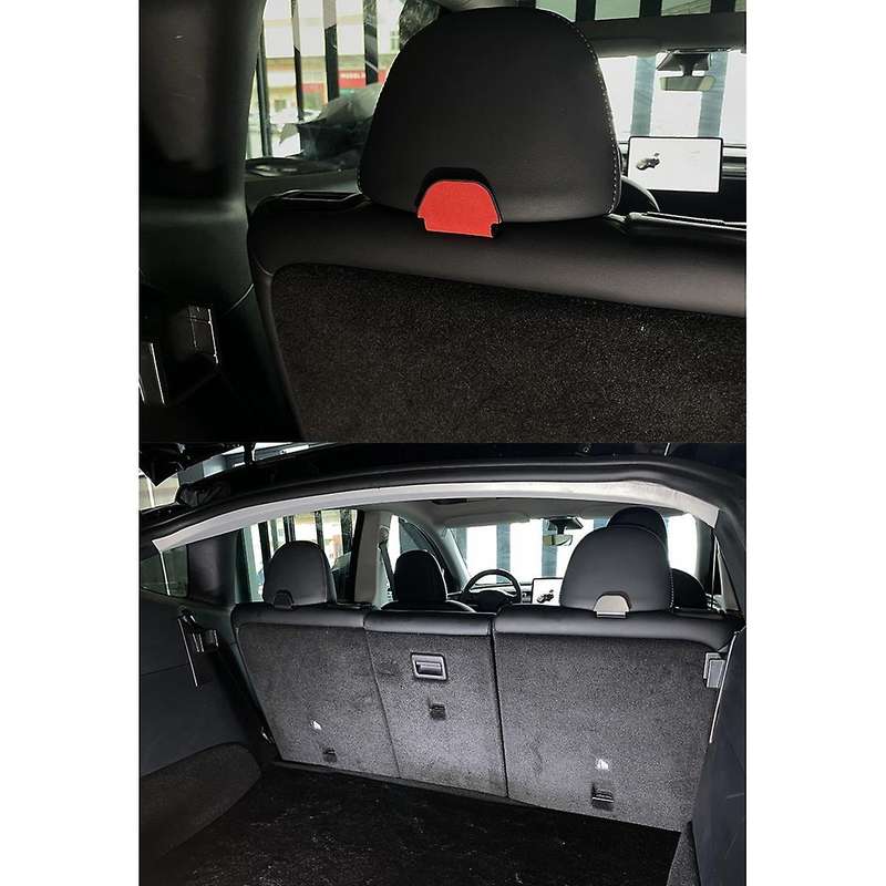Rear Seat Hook Grocery Bag Hook Seat Hook Interior Accessories Storage Hook for Model Y Matte Black