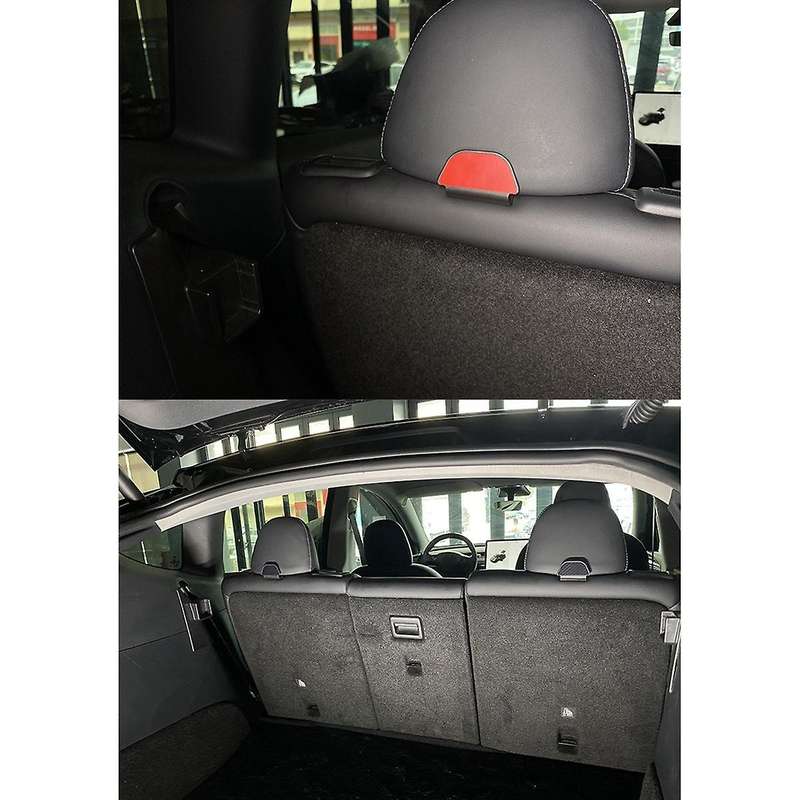Rear Seat Hook Grocery Bag Hook Seat Hook Interior Accessories Storage Hook for Model Y Matte Black