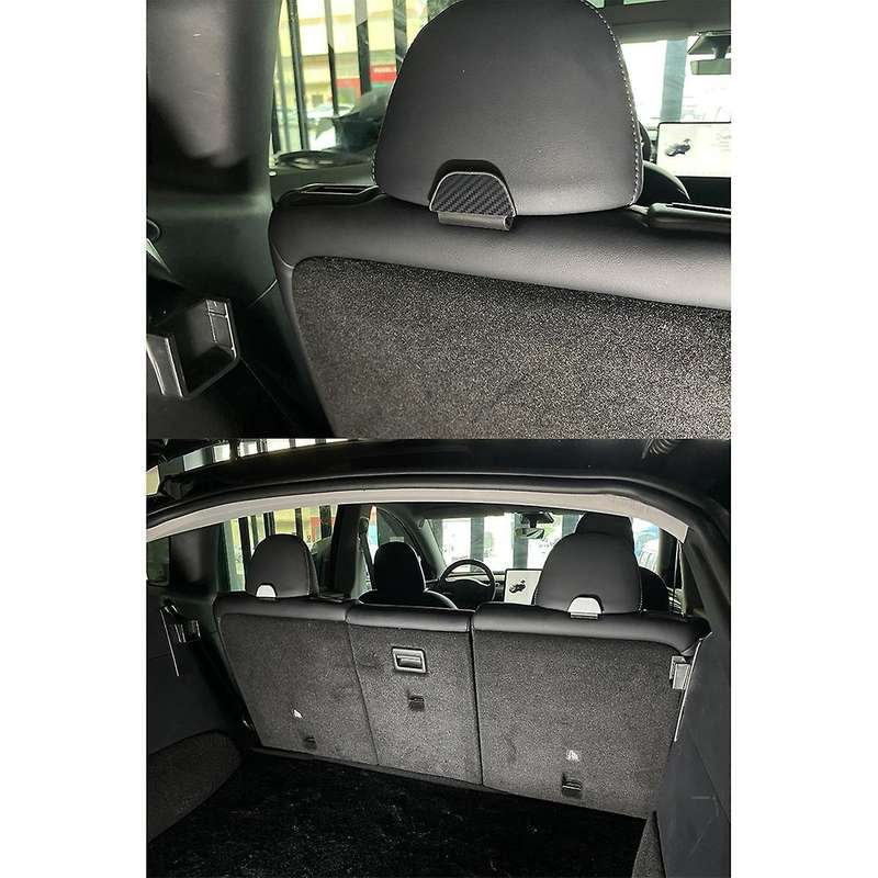 Rear Seat Hook Grocery Bag Hook Seat Hook Interior Accessories Storage Hook for Model Y Matte Black