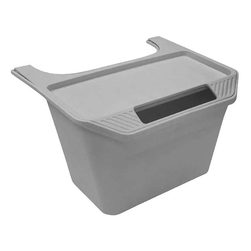 Rear Seat Storage Box for Model Y Organizer Center Console Bins Backseat Trash Can Garbage Bag Unde
