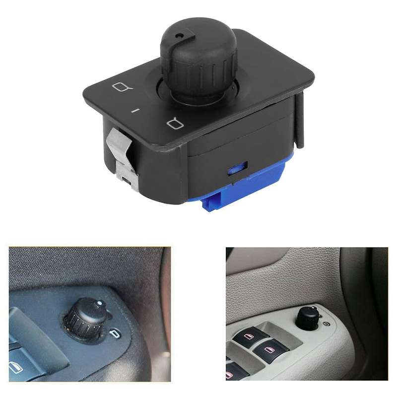 Rear Side Mirror Switch Control Knob 4B1959565A 4B1959565 for A6 S6 1998 1999 2000 2001 2002 2003 20