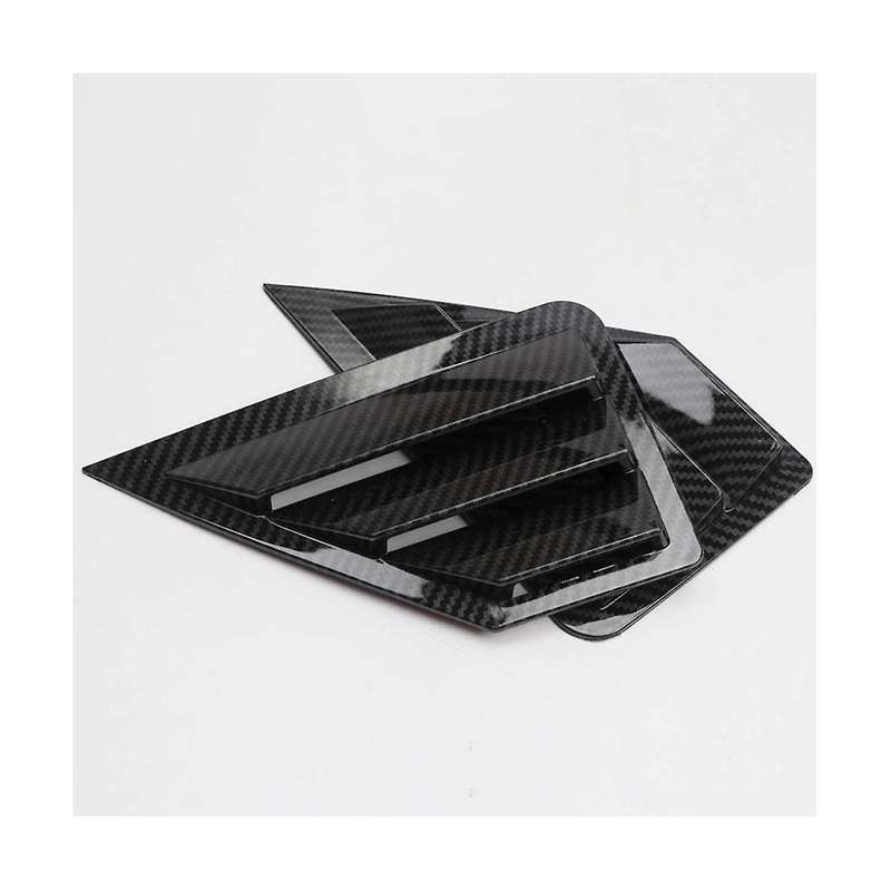 Rear Side Louvers Rear Window Side Vent Triangular Louvers Automobile for 2016-2020