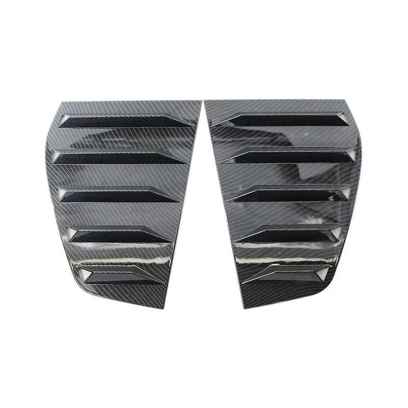 Rear Side Glass Louver Rear Triangle Window Cheek Decoration Sticker for Golf Golf/r Mk6 2010-2014