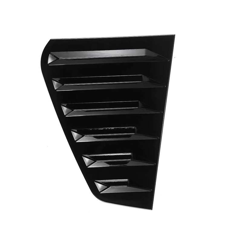 Rear Side Glass Louver Rear Triangle Window Cheek Decorative Sticker Car for Golf GOLF/R MK6 2010-2