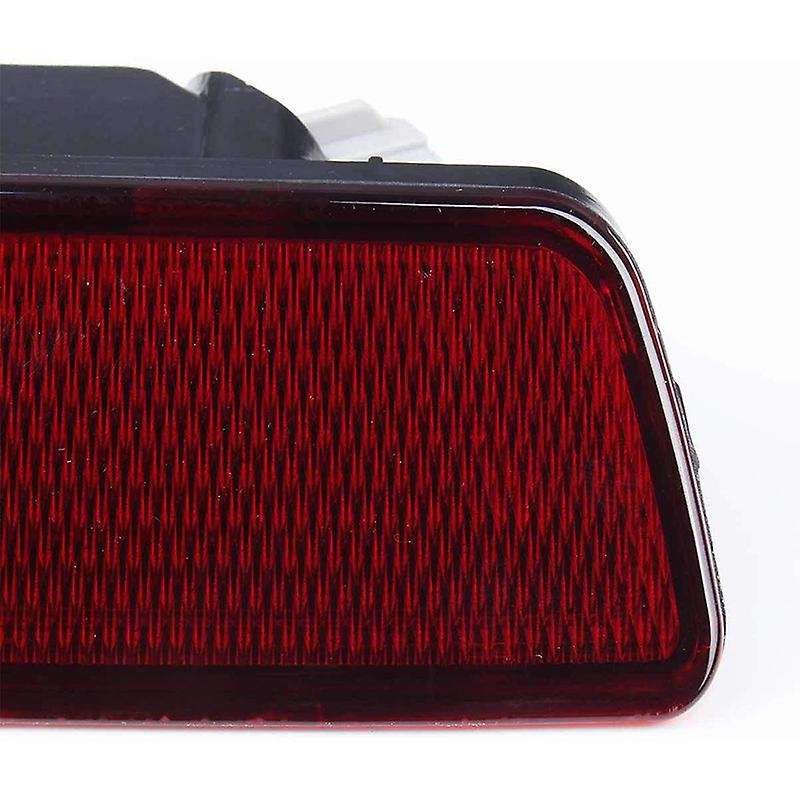 Rear Tail Bumper Center Reflector Red Fog Lamp Light for T32 Rogue 2014-2016 ABS