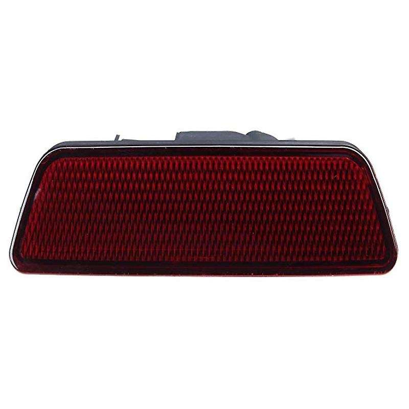Rear Tail Bumper Center Reflector Red Fog Lamp Light for T32 Rogue 2014-2016 ABS
