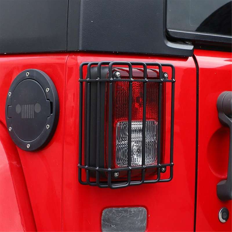 Rear Tail Light Cover Protective for JK 2007-2017 Rear Taillights Guards Car Accessories
