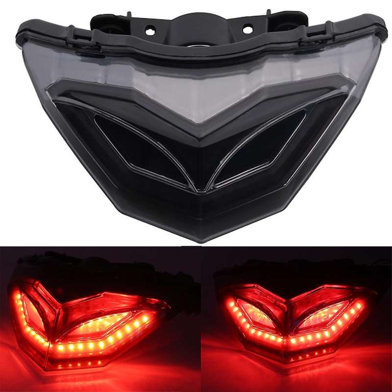 Rear Taillight Tail Brake Turn Signals Integrated Led Light for Ninja 250 NInja250 300 EX300 2013-20