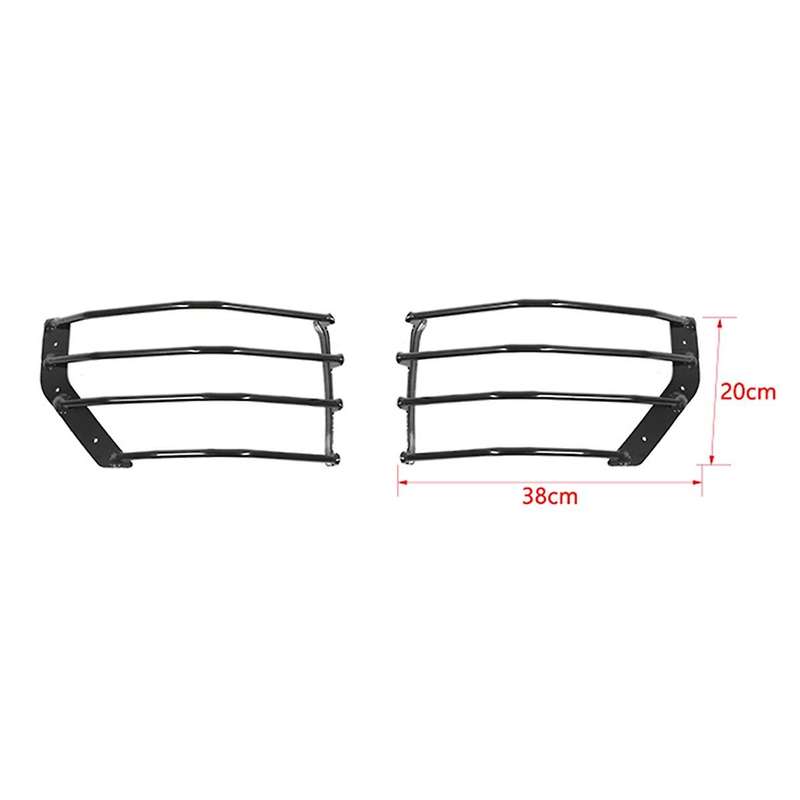 Rear Tail Light Covers Guard Protector Trim for 4Runner 2014-2020 Accessories