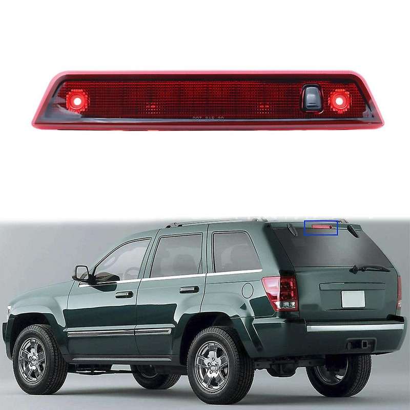 Rear Third 3Rd Brake LED Light High Mount Stop Light Reverse Brake Light for Grand 2005-2010 (Red)