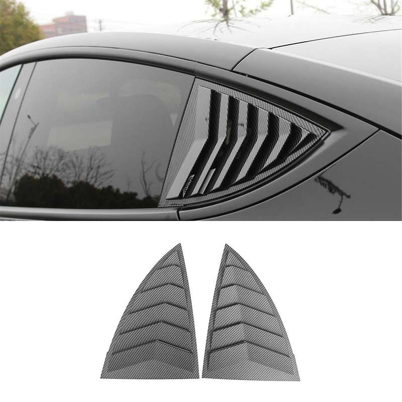 Rear Triangle Blinds Rear Side Glass Blinds Shutters Automotive for Model Y 2021-2022