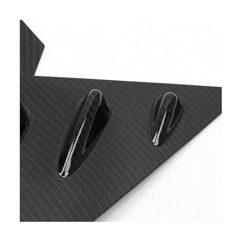 Rear Triangle Window Louver Spoiler Window Sticker Car for 2015-2018