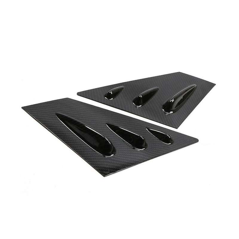 Rear Triangle Window Louver Spoiler Window Sticker Car for 2015-2018