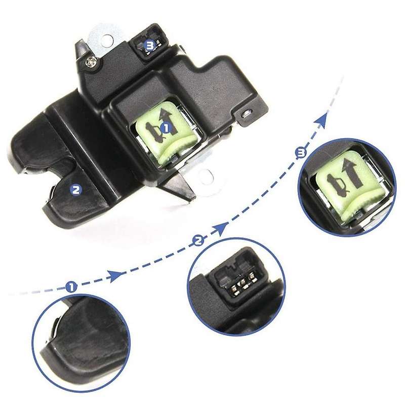 Rear Trunk Latch Actuator for 2011-2016 81230-3X010