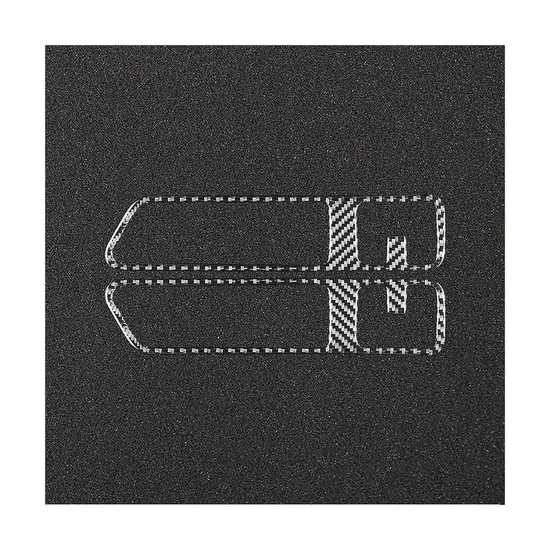 Rear Trunk Hook Panel Cover Trim Frame Sticker Decoration Carbon Fiber for Q5 2018-2023 Interior Ac