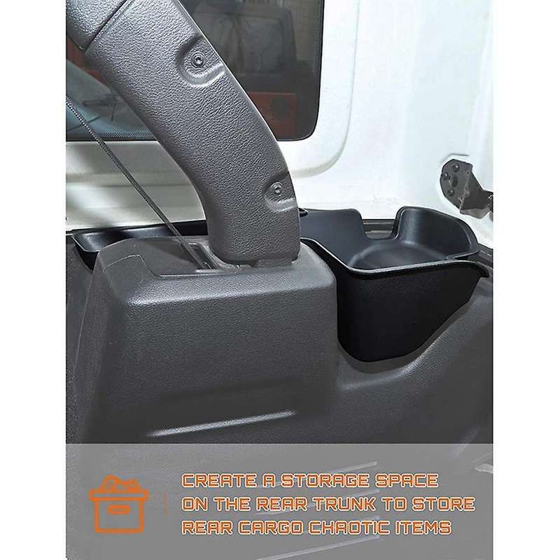 Rear Trunk Organizer for Wrangler JL JLU 2018 2019 2020 2021 Interior Accessories Cargo Expansion Bo
