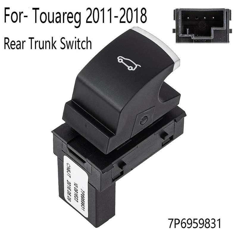 Rear Trunk Switch Trunk Hatch Lid Release Button Switch 7P6959831 7P6959831A 7P6959831B for 2011-201