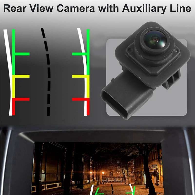 Rear View Camera Backup Parking Assist Camera for Range 2.2l Sport L494 F Type 12-16 Dk62-19g490-ae