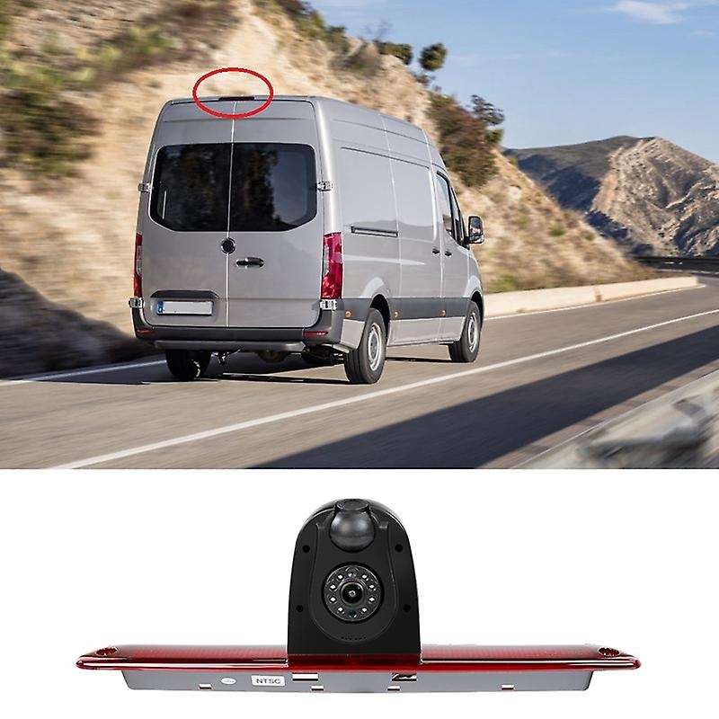 Rear View Camera for Sprinter/ 2007-2019 Brake Light Dual Camera
