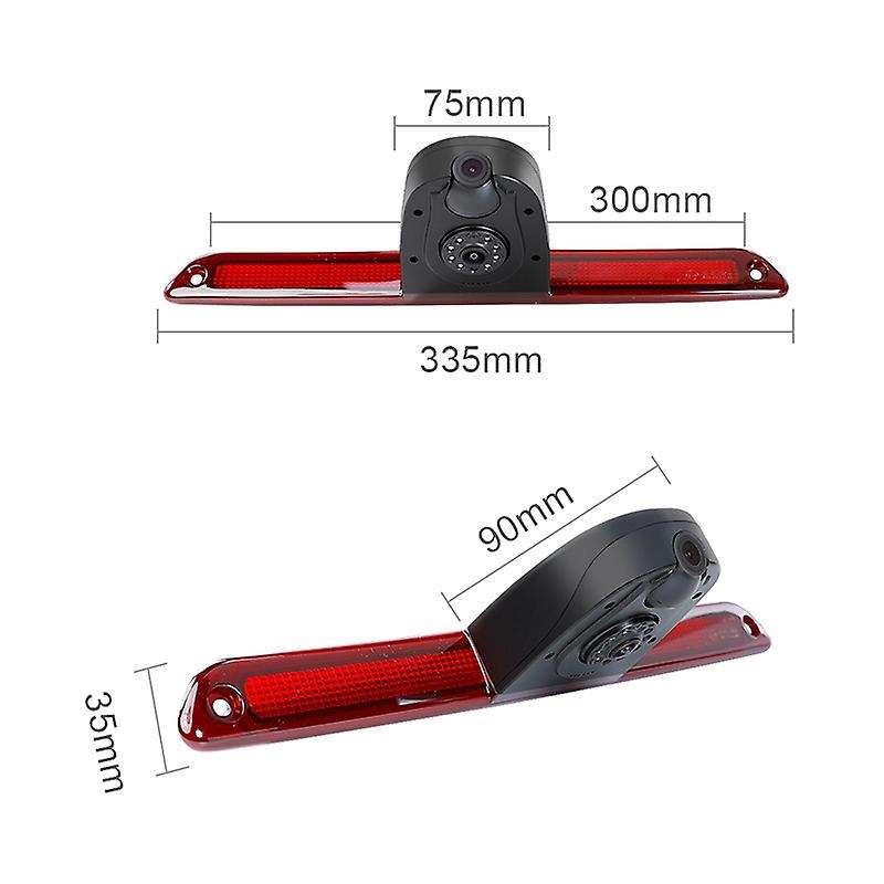 Rear View Camera for Sprinter/ 2007-2019 Brake Light Dual Camera