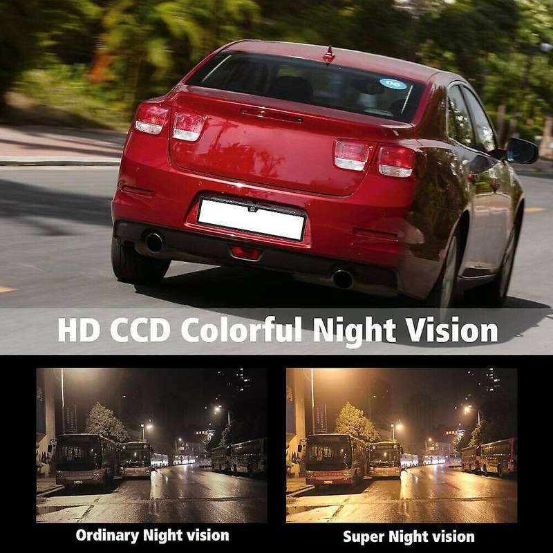 Rear View Camera European License Plate Frame CCD HD Car Rear View Camera Backup Reverse Camera with