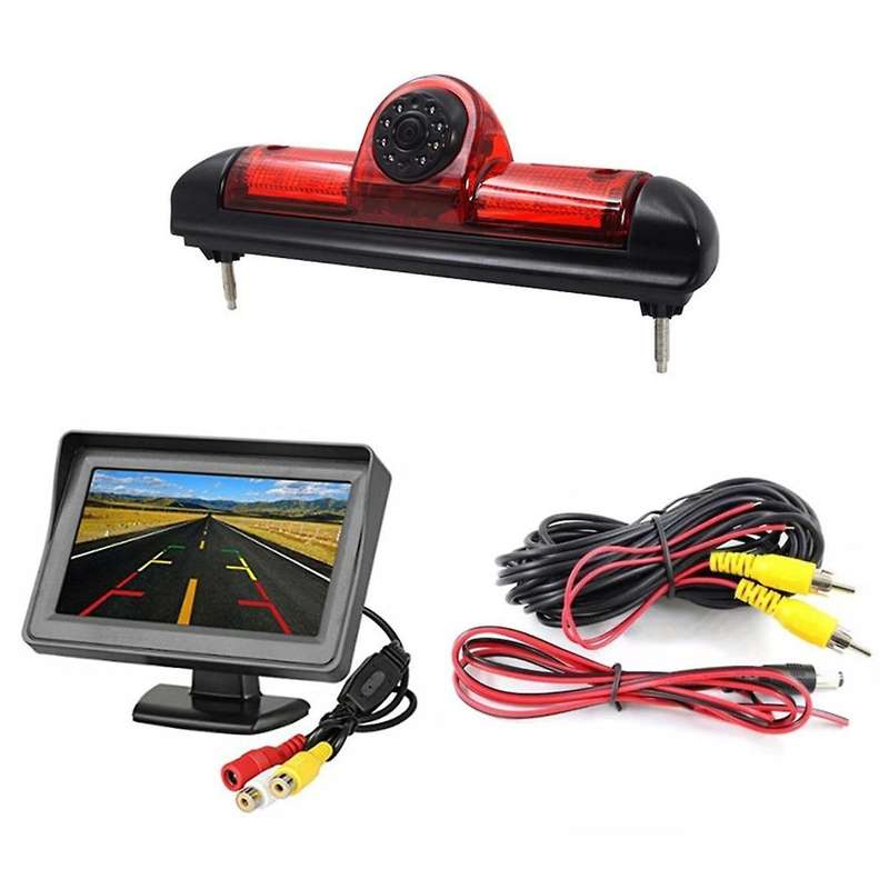 Rear View Camera Ccd Car Brake for Jumper Ducato X250 Boxer with Monitor