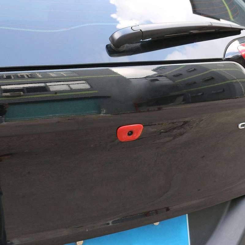 Rear View Camera Reverse Backup Camera Trim Cover Sticker Decals for 2014-2016 Charger 2015-2019