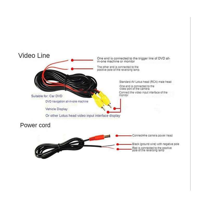 Rear View Camera Wide Degree 4.3inch Tft Lcd Display Or Monitor Waterproof Night Vision Reversing B